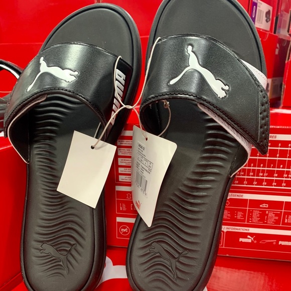PUMA Women’s Slides Sizes 7, 8, 9, 10 - Picture 2 of 7